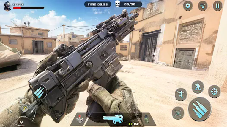 Critical Terrorist Strike Game screenshot