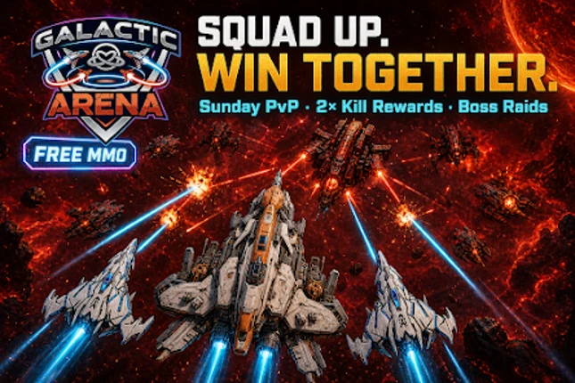 Galactic Arena - Space War MMO screenshot