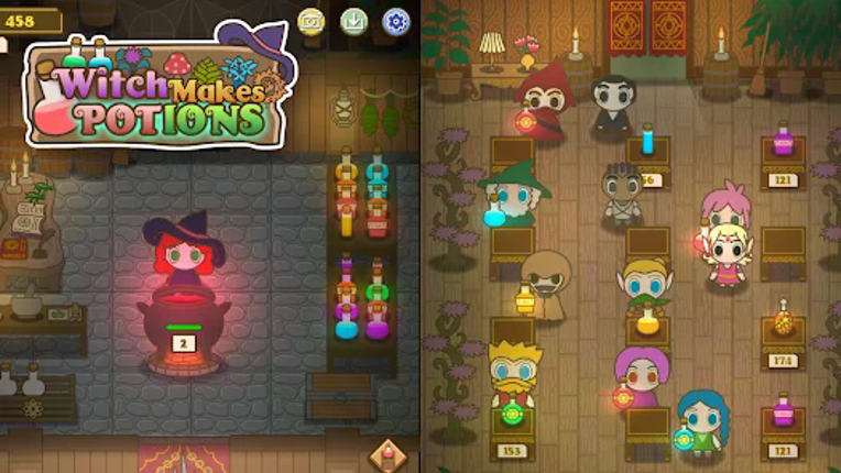 Witch Makes Potions Image