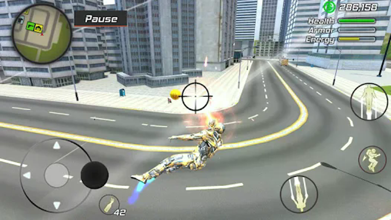 Super Crime Steel War Hero Image