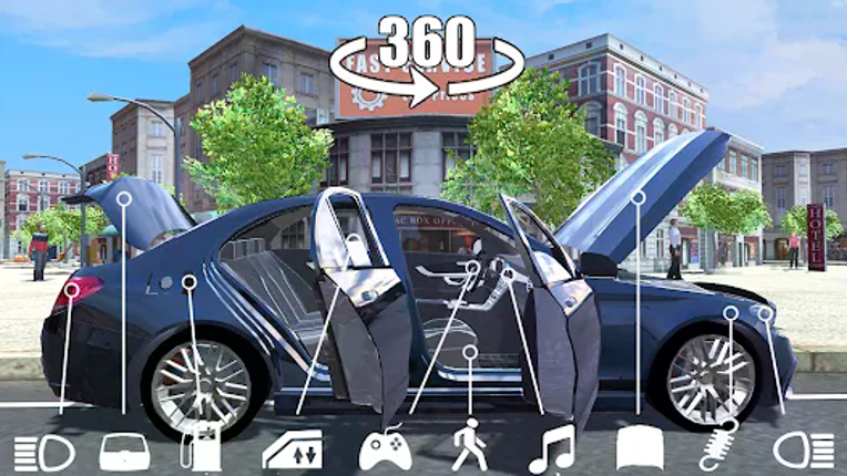 Car Simulator C63 screenshot