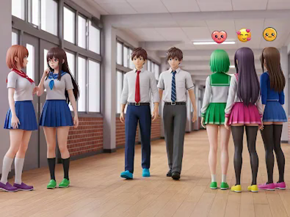 School Love Life: Anime Games screenshot