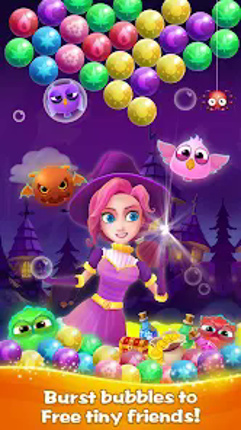Bubble Pop 2-Witch Bubble Game screenshot