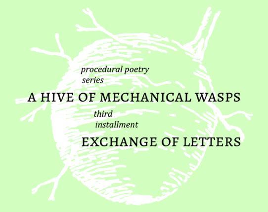 exchange of letters (AHMW #3) Image