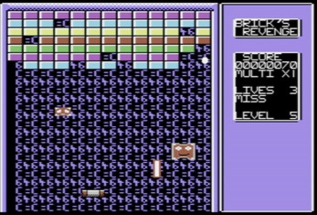 Brick's Revenge (C64) screenshot