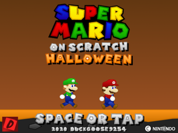 Super Mario on Scratch Halloween - HTML Port Image