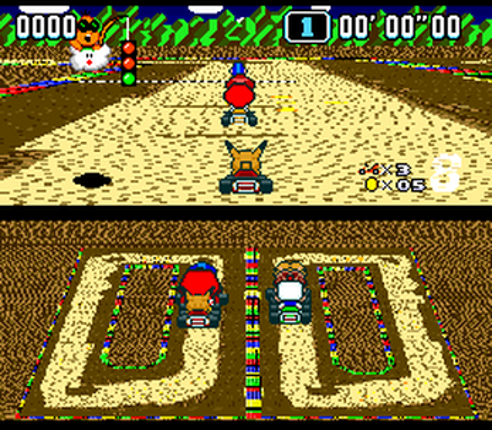 Super Luke Kart - Super Mario Kart Rom Hack Image
