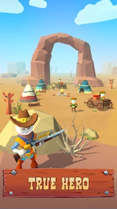 Cowboy Sniper: Western gun screenshot