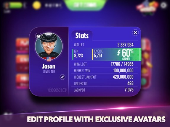Gin Rummy Extra - Card Game screenshot