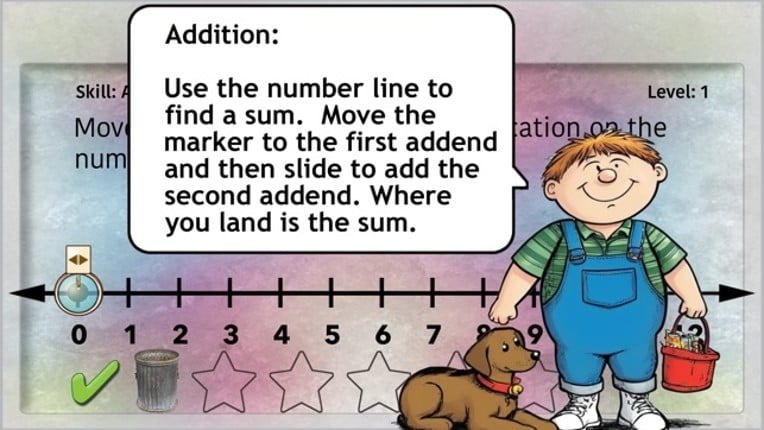 Interactive Number Line screenshot