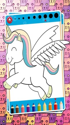 Little Pony Coloring Book Princess Painting - Preschool Toddlers Kids For Drawing screenshot