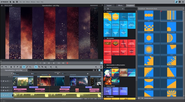 MAGIX Video deluxe 2019 Steam Edition screenshot