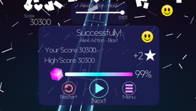 Music Beat Rider screenshot