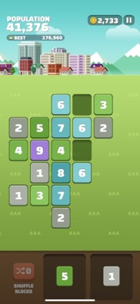 My Little Town : Number Puzzle screenshot