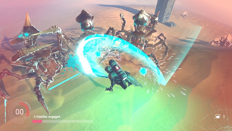 Neon Cyber Desert screenshot