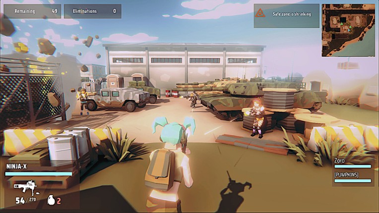Polygon Bit Battle Royale screenshot