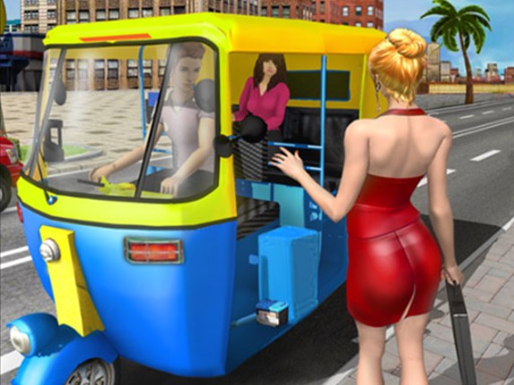 Real Rickshaw Drive Image