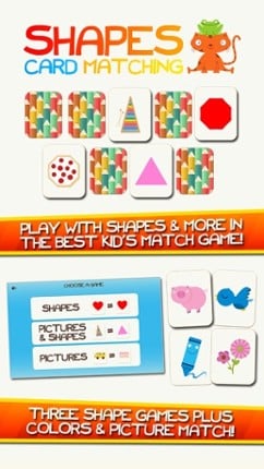Shape Game Colors Free Preschool Games for Kids screenshot