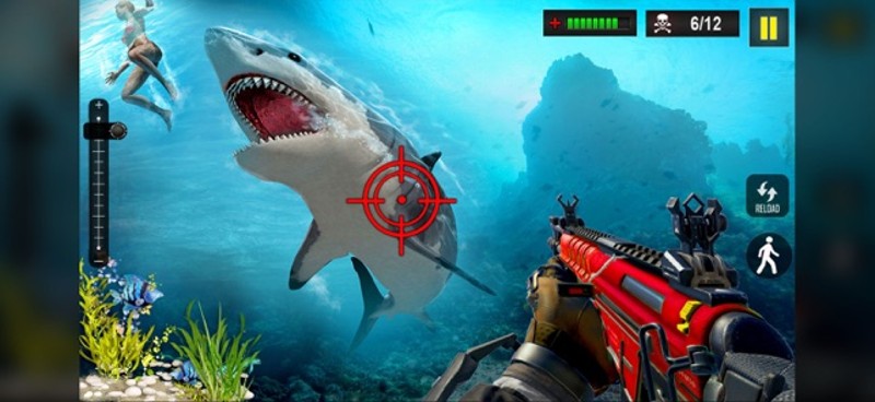 Shark Attack Simulator Game 3D screenshot