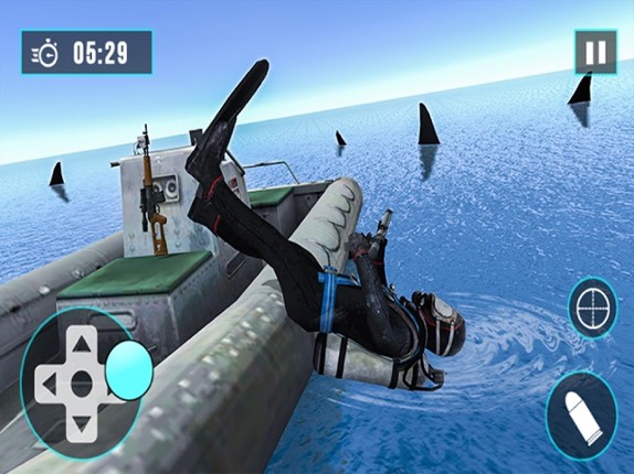 Shark Hunter Scuba Diving 3D screenshot