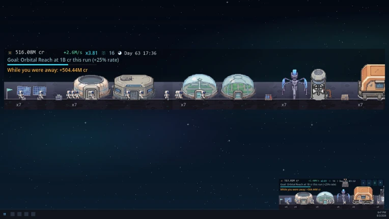 Taskbar Colony Image