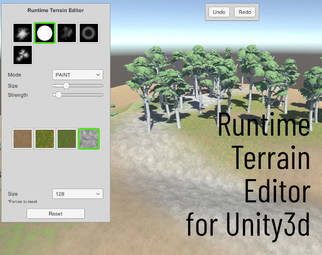 Games like Unity Runtime Terrain Editor