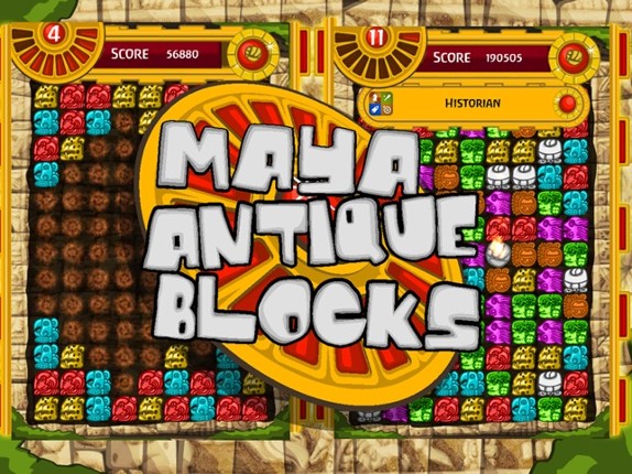Antique Mayan Blocks - Collapse, Earn, Mash, Trap and Splash Jewel Pieces screenshot