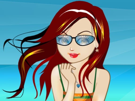 Beach Girl Dressup Game Cover