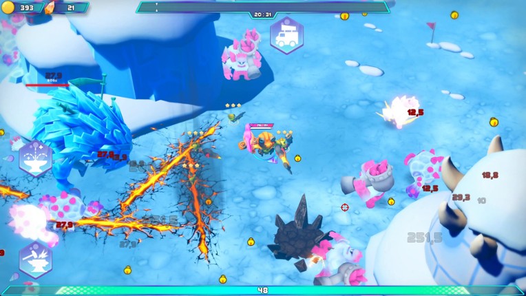 Dino-Ducks Mayhem screenshot