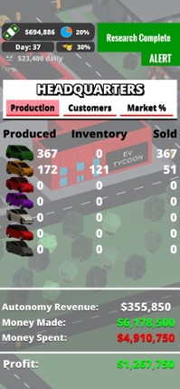 Electric Vehicle Tycoon screenshot