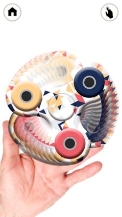 Fidget hand spinner simulator – 3d wheel toy game screenshot