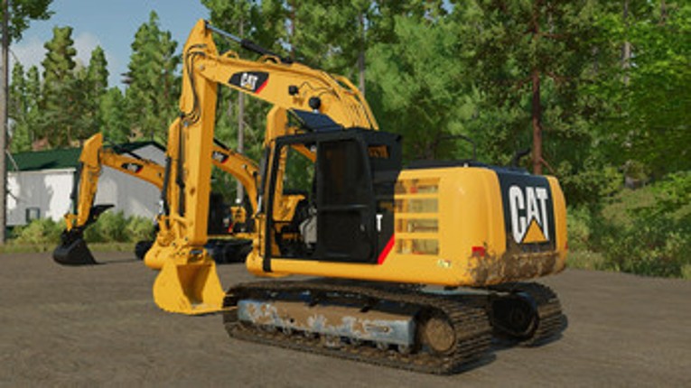 FS22 Cat 316E/F screenshot
