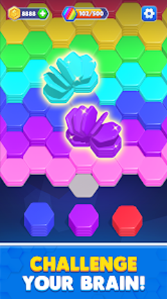Hexa Stack screenshot