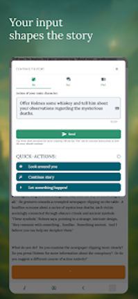 StoryZone: AI Story App & RPG screenshot