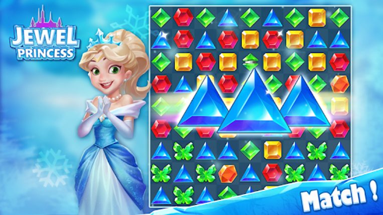 Jewel Princess - Match Frozen screenshot