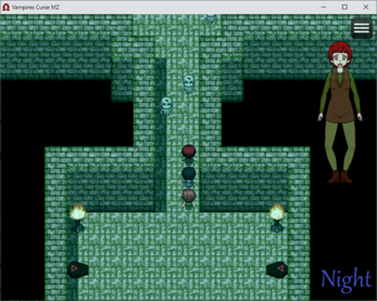 Vampire's Curse MZ screenshot