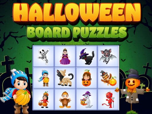 Games like Halloween Board Puzzles