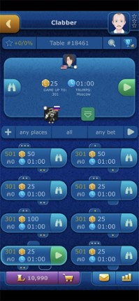 Online Clabber LiveGames screenshot