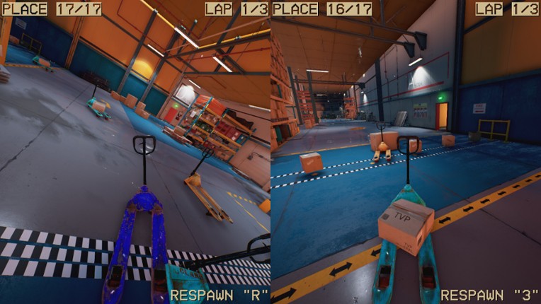 Pallet Jack Racing screenshot