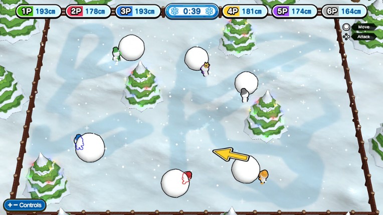 Slide! Throw! Snow Party screenshot