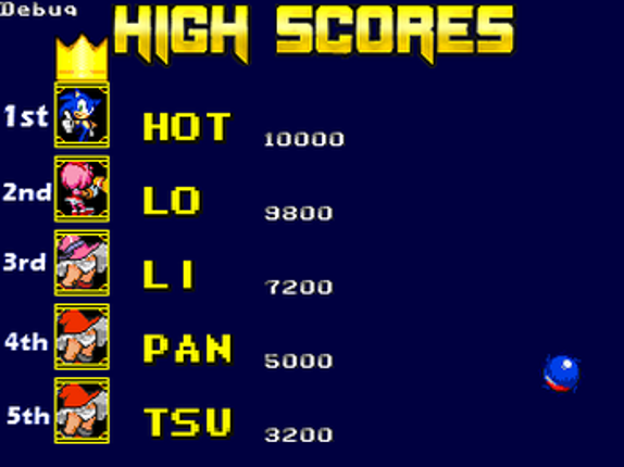 Sonic and Roll: Pinball Paradise Image