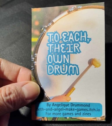 To Each, Their Own Drum Image