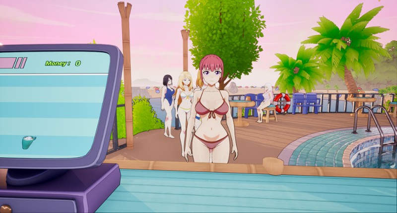 Waifu Beach Bar screenshot