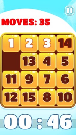 15 puzzle - Number Sliding Puzzle Image