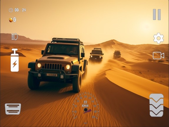 4x4 Offroad Jeep Driving Image