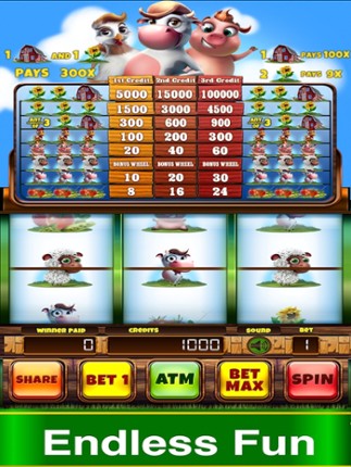 Animal Fun Slots Free Classic Top Slot Machine Image