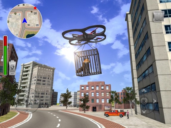 Animal Rescue Drone Flying screenshot