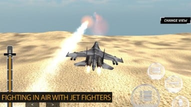 Army Fighter Jet Attack Image