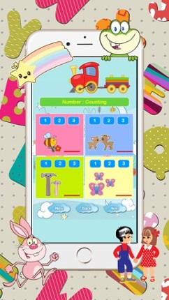 Basic 1st Kindergarten Math Number Worksheets Free screenshot