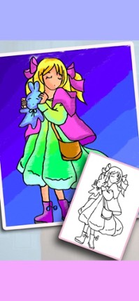 Bejoy Coloring Princess Fairy Image